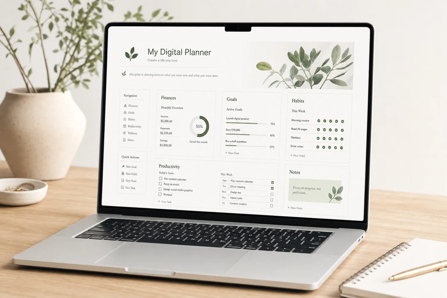 ClarityOS — AI-Powered Finance & Productivity Planner 2